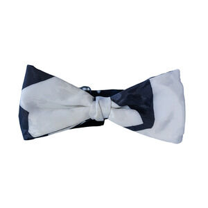 VTG 1980s Vicki Davis Jacquard Bow Tie Wedding Tuxedo Grandpa Formal Retro BOX